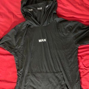 Hoodie with face cover